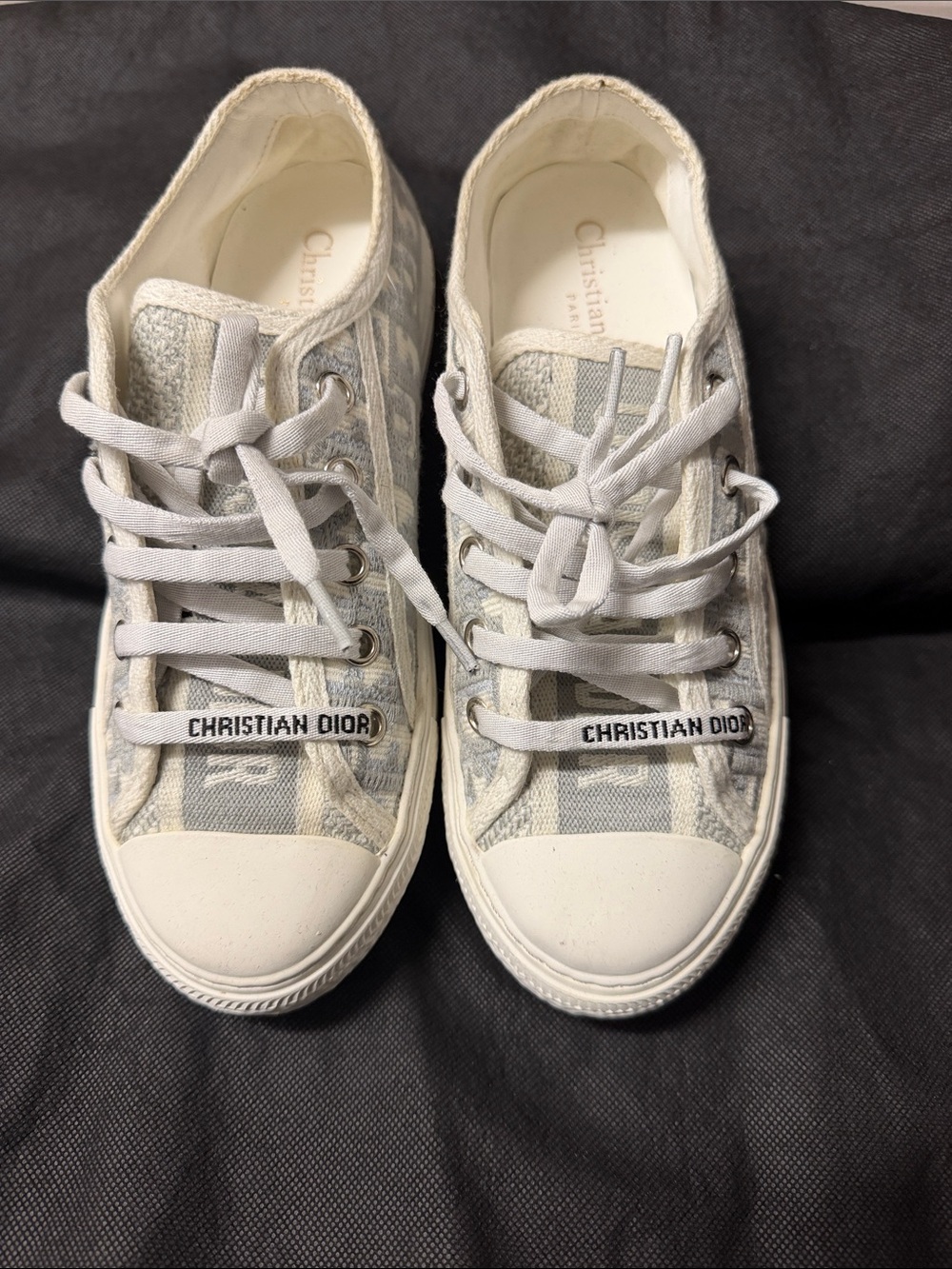 Christian Dior Walk’n’Dior Oblique Low-Top Sneakers